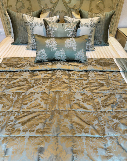 The Sage Merlot Quilt Set
