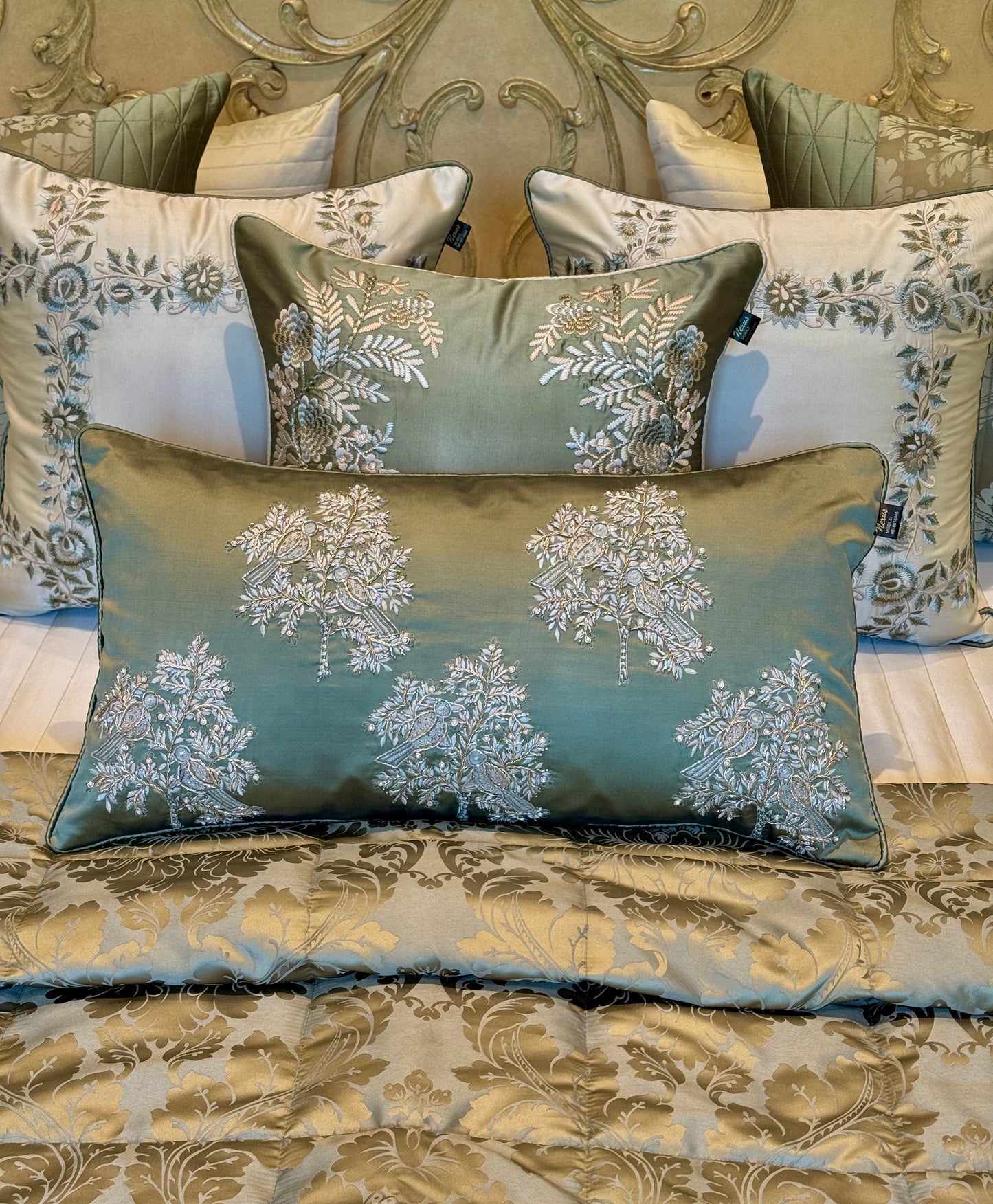 The Sage Merlot Quilt Set
