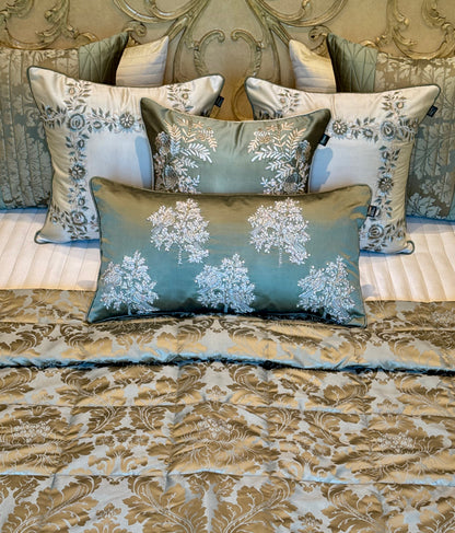 The Sage Merlot Quilt Set