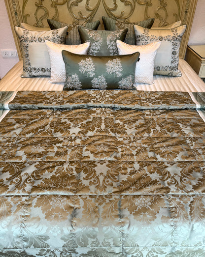 The Sage Merlot Quilt Set