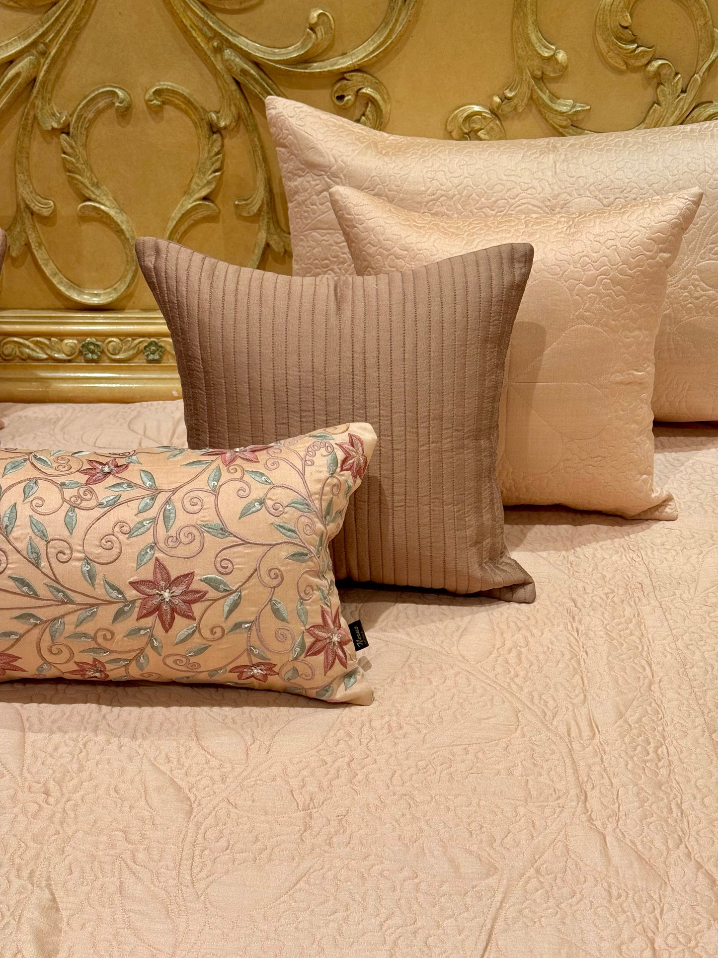 The  Peach Garden Bedding Set