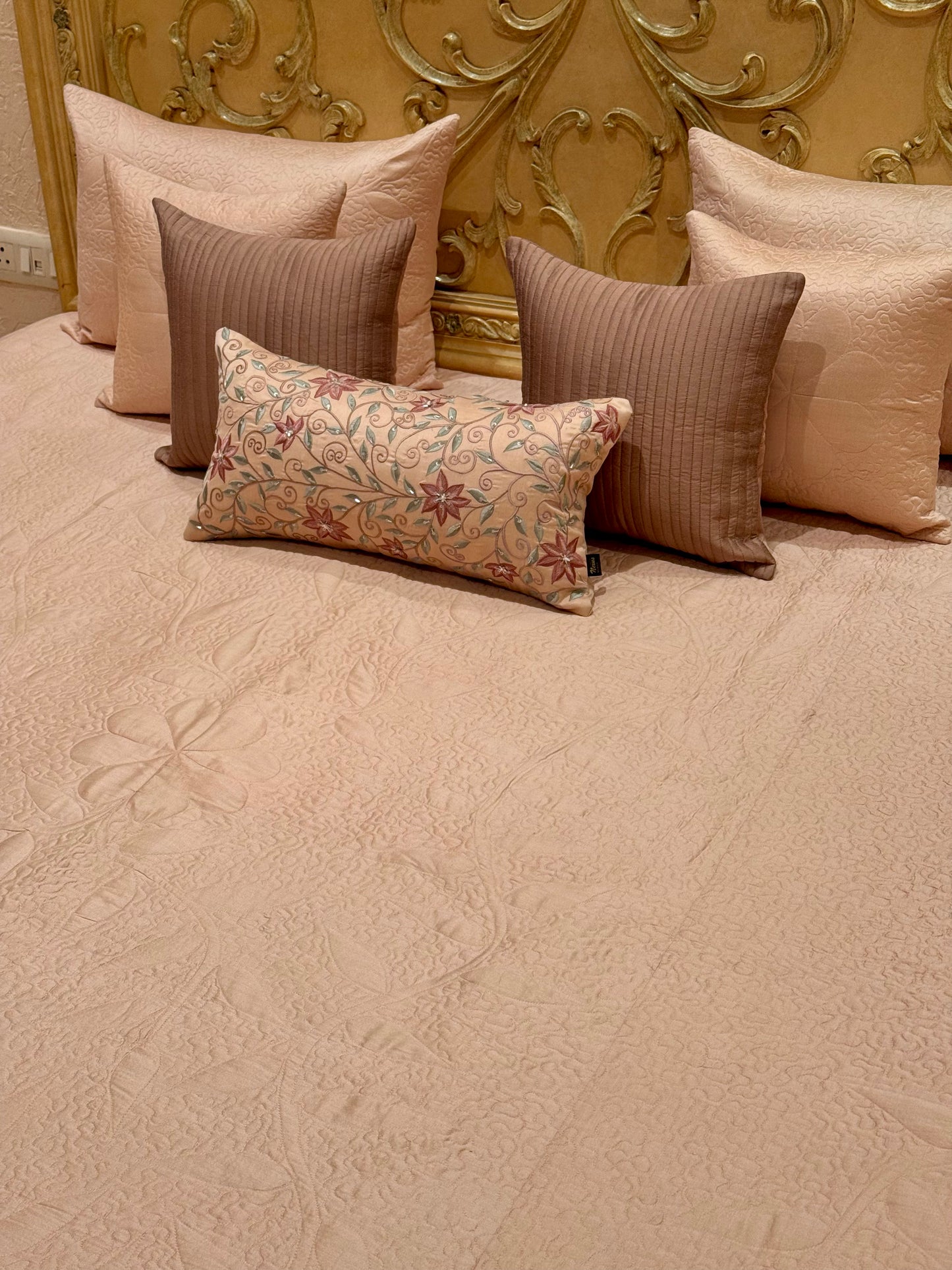 The  Peach Garden Bedding Set