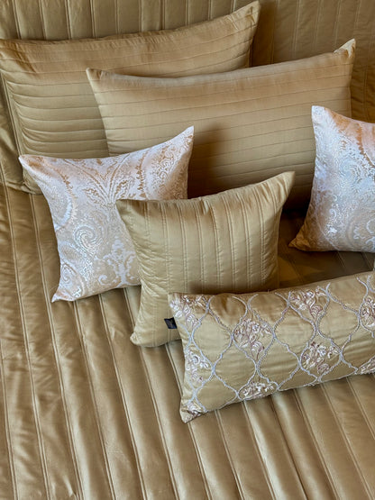 The Gold Champagne Bedding Set