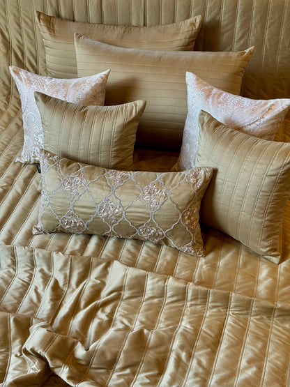 The Gold Champagne Bedding Set