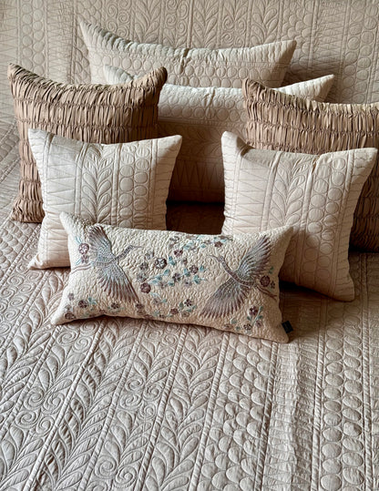 The Peach Wings Bedding Set