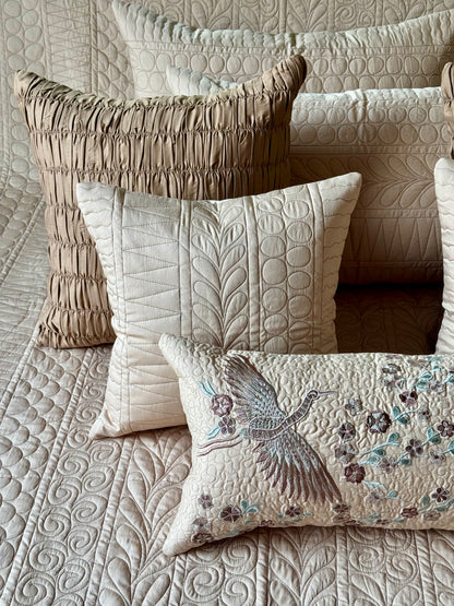 The Peach Wings Bedding Set