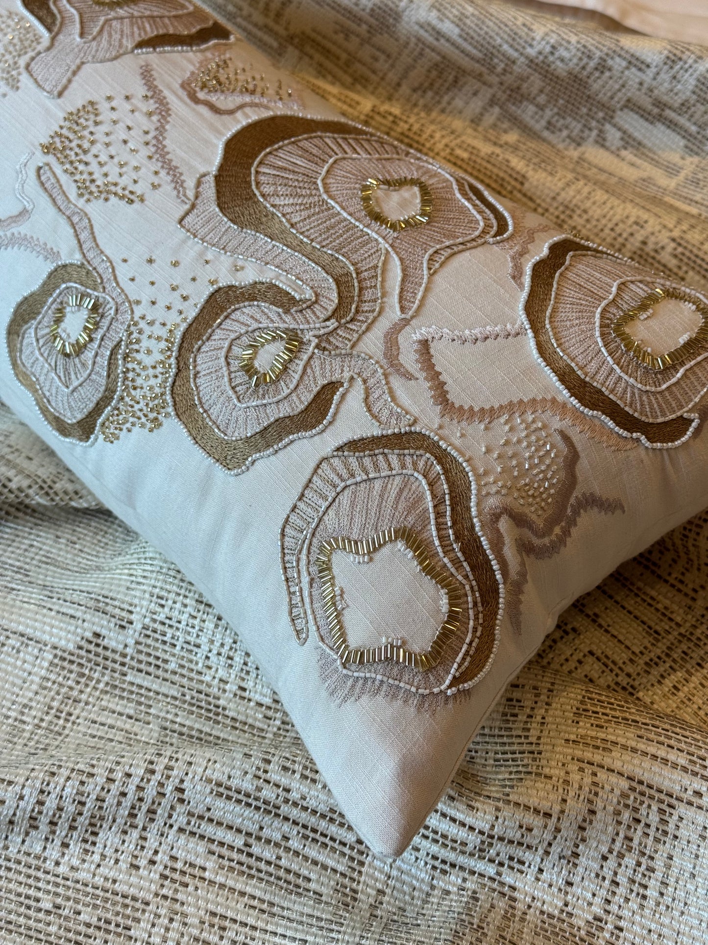 The Linen Mosaic Bedding Set