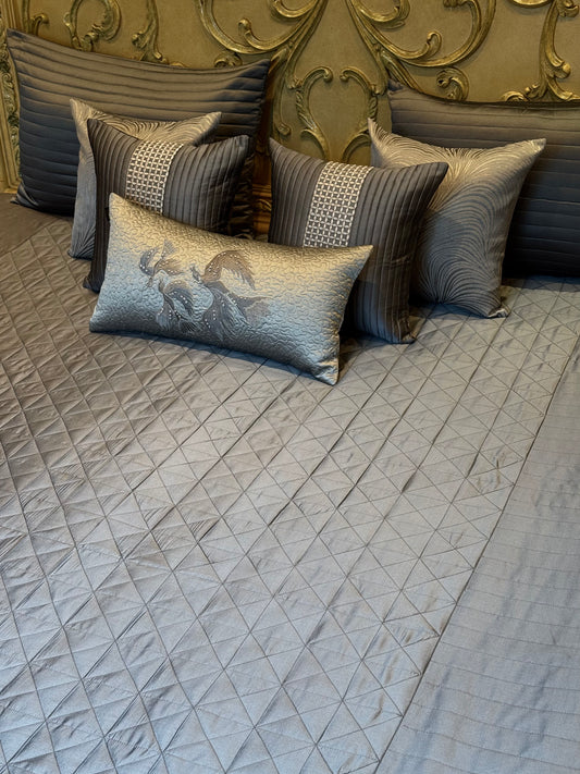 The Grey Falcon Bedding Set