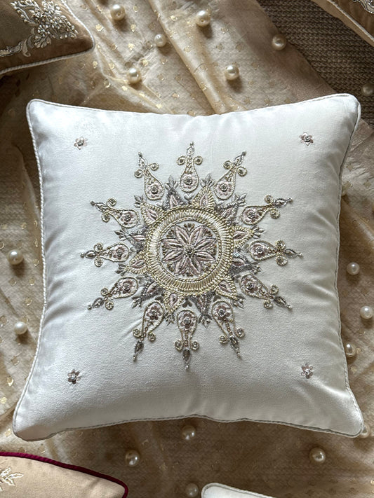The Ivory Étoile Cushion Cover