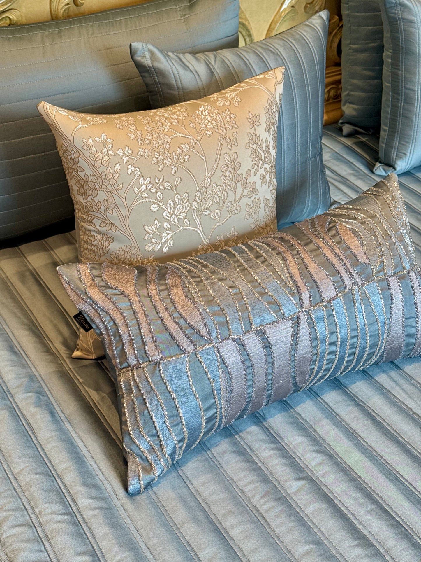 The Ice Blue Lagoon Bedding Set