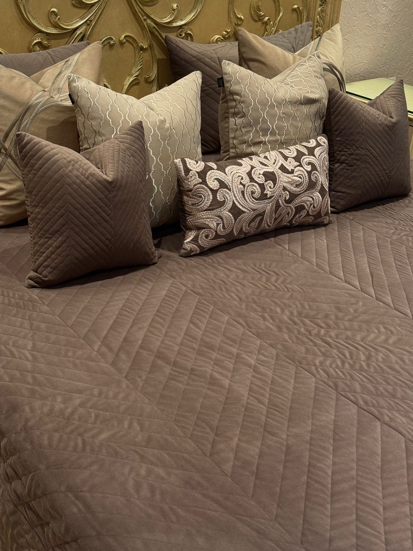 The Suede Dusk Bedding Set