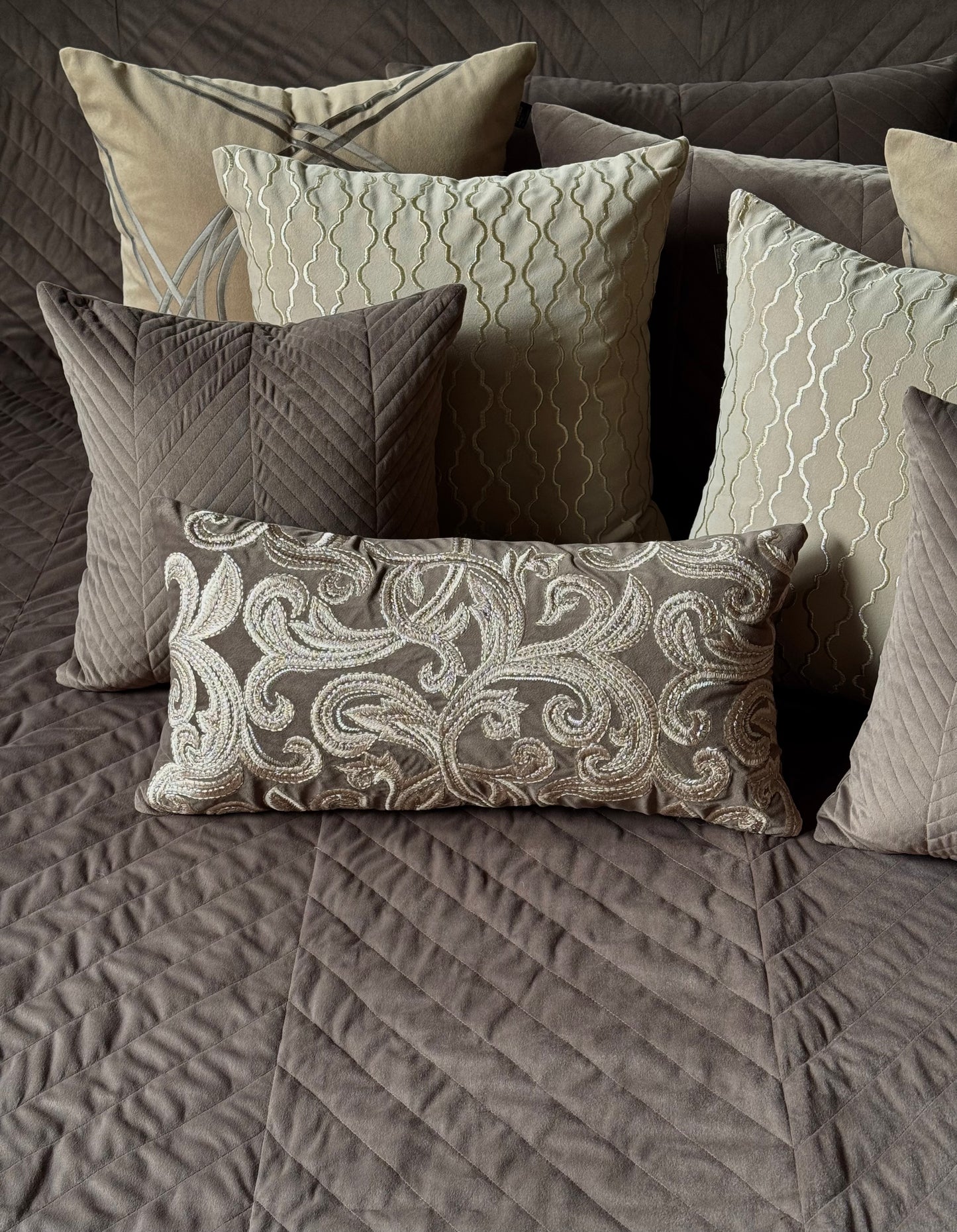 The Suede Dusk Bedding Set