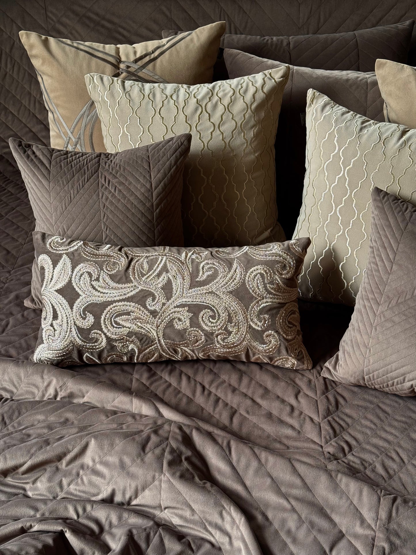 The Suede Dusk Bedding Set
