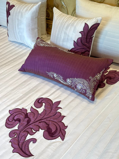 The Purple Leaf Bedding Set
