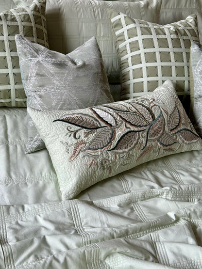 The Cotton Muted Mint Bedding Set