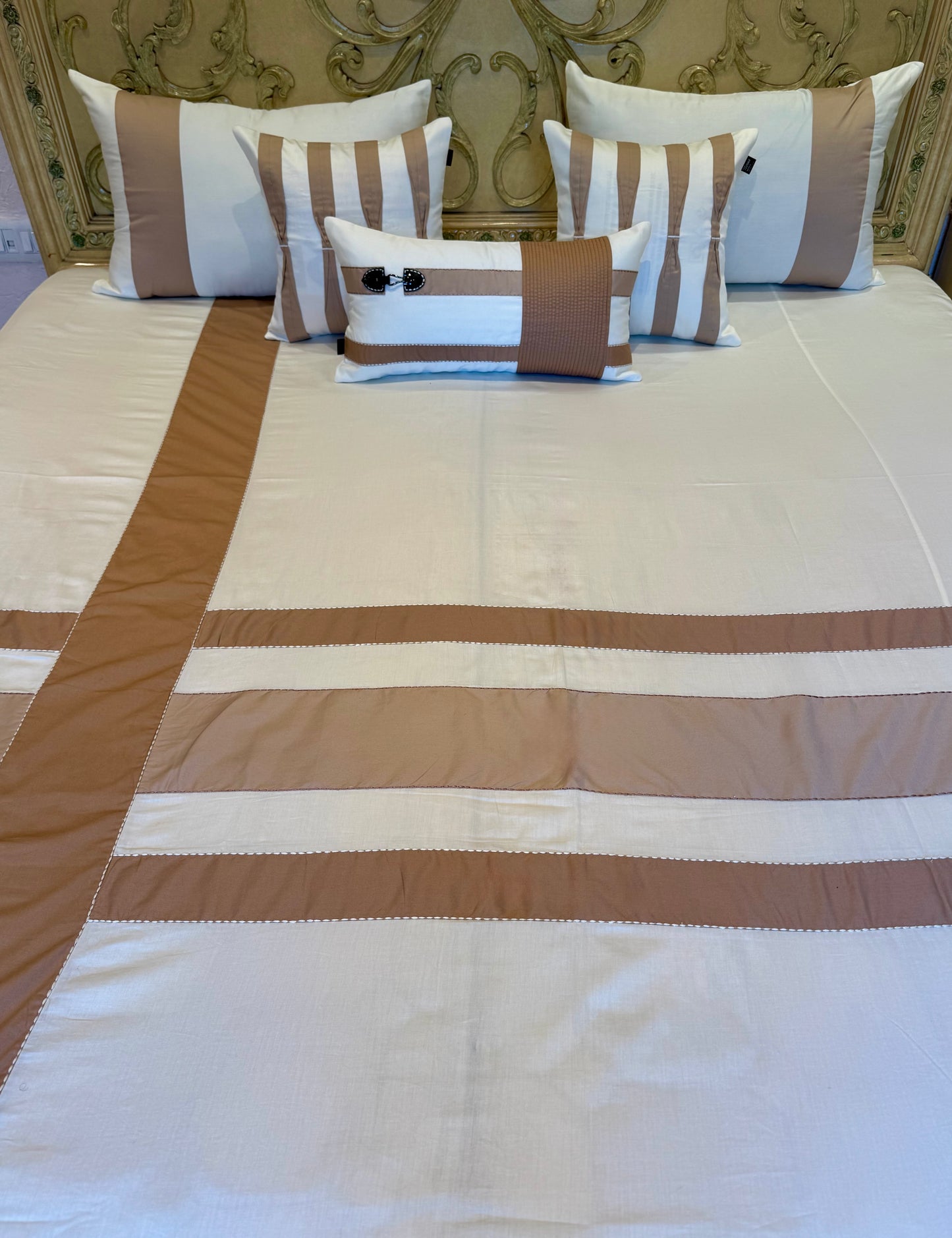 The Ivory Monaco Bedsheet Set