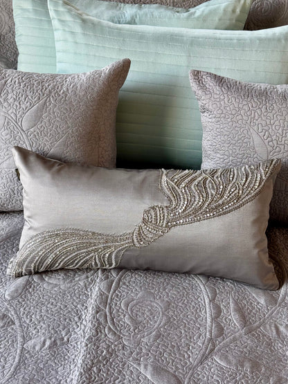 The Silver Aqua Moonlit Bedding Set