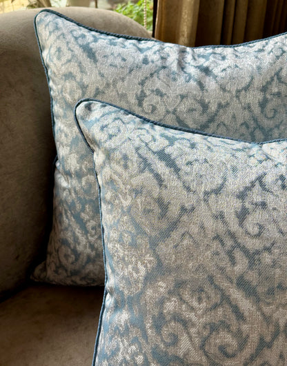The Blue Damask Cushion Cover