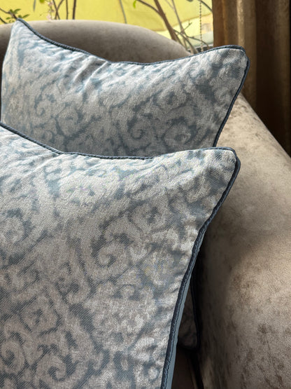 The Blue Damask Cushion Cover