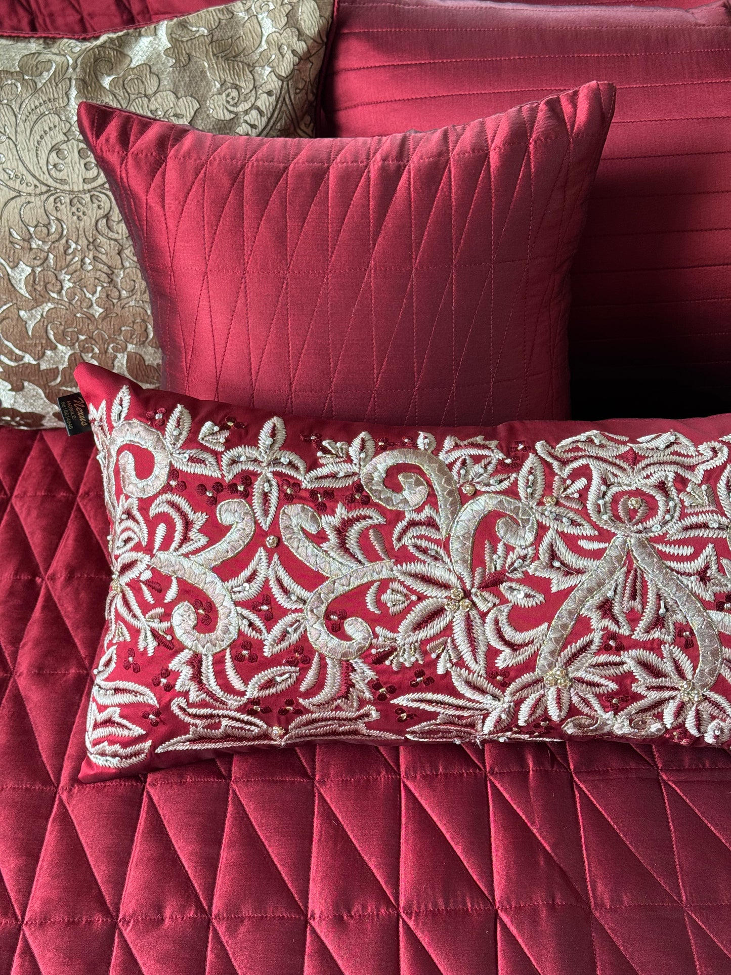The Crimson Royale Bedding Set