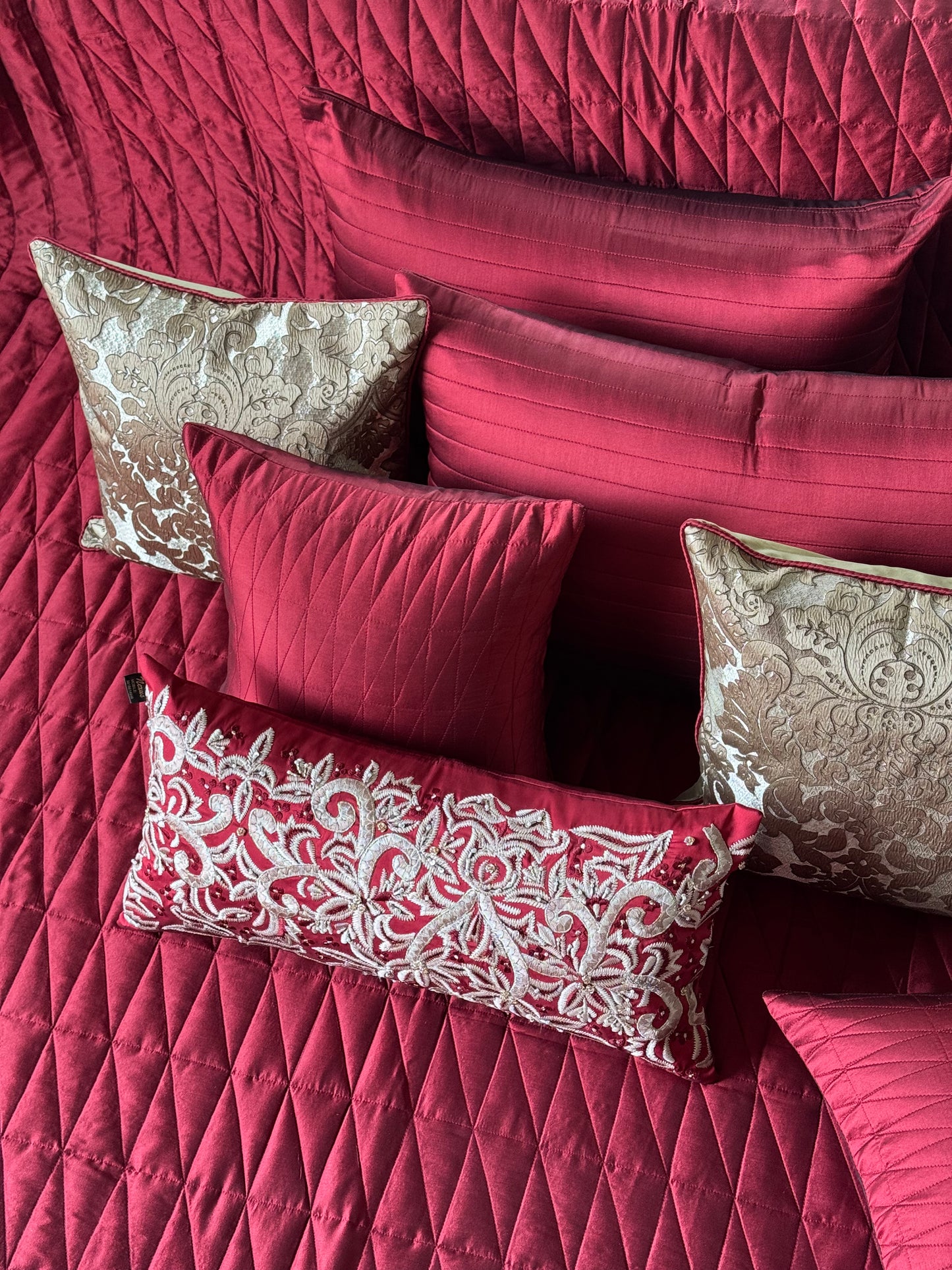 The Crimson Royale Bedding Set