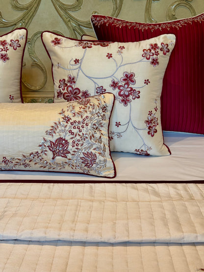 The Crimson Garden Bedding Set