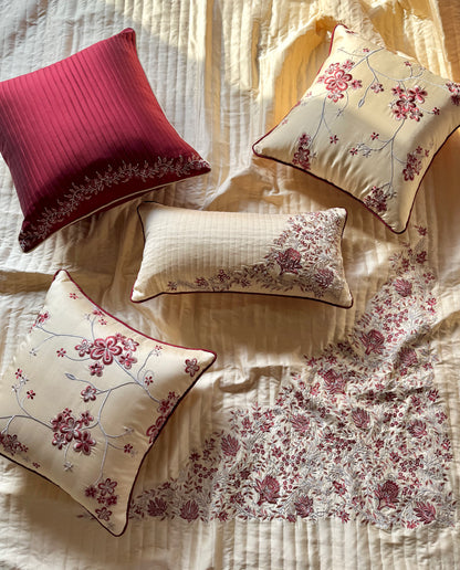 The Crimson Garden Bedding Set