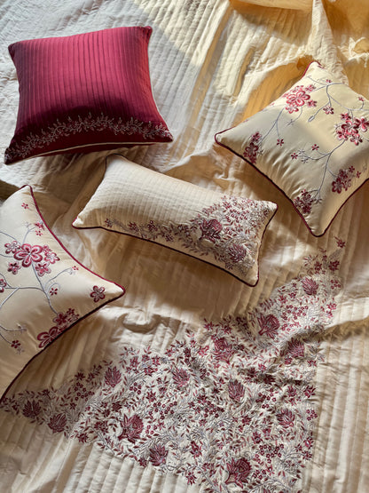 The Crimson Garden Bedding Set