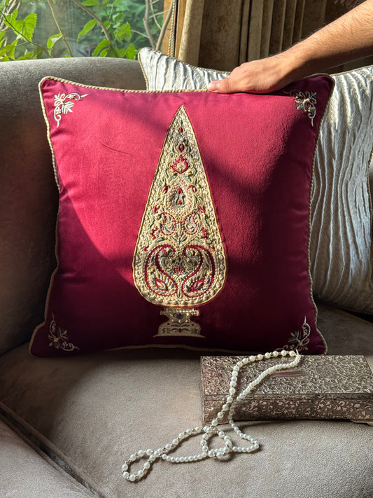 The Regal Paisley Cushion Cover