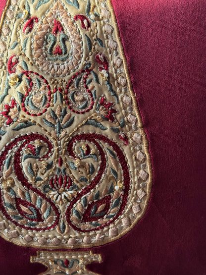 The Regal Paisley Cushion Cover