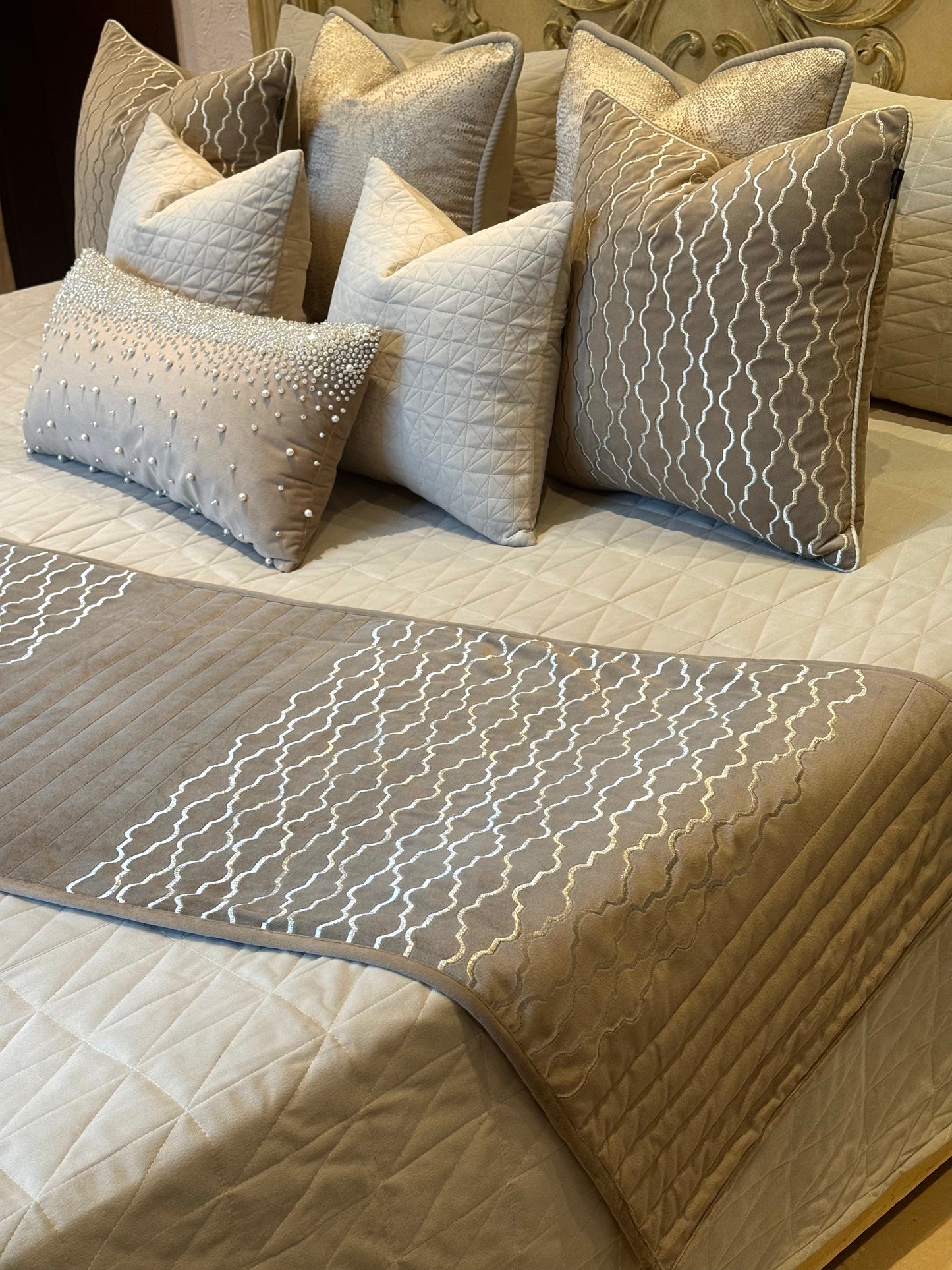 The Ivory Elara Bedding Set