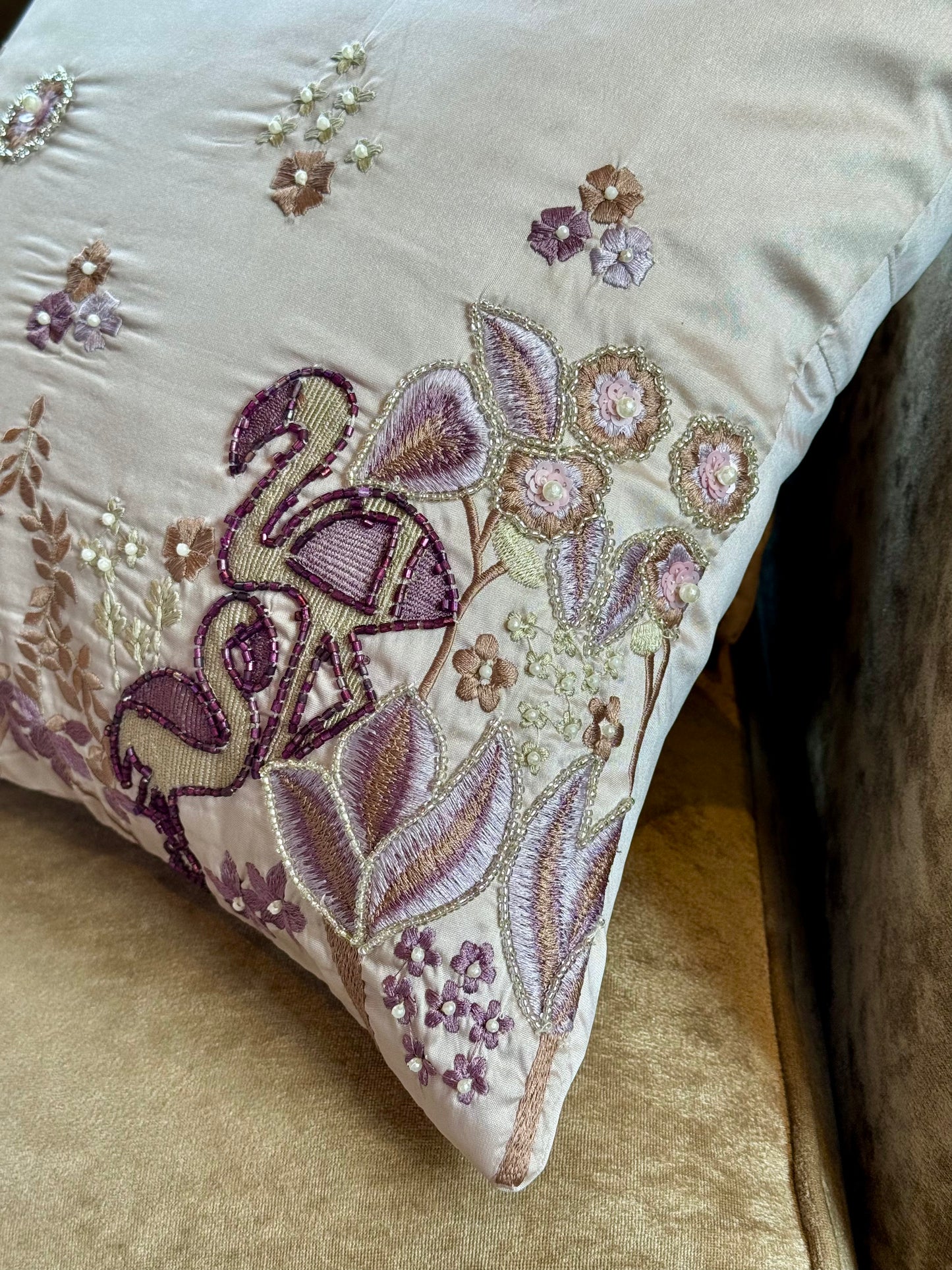 The Lilac Flamingo Cushion Covers (Set of 2)