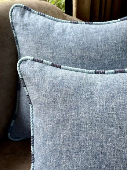 The Mist Blue Cushion Cover