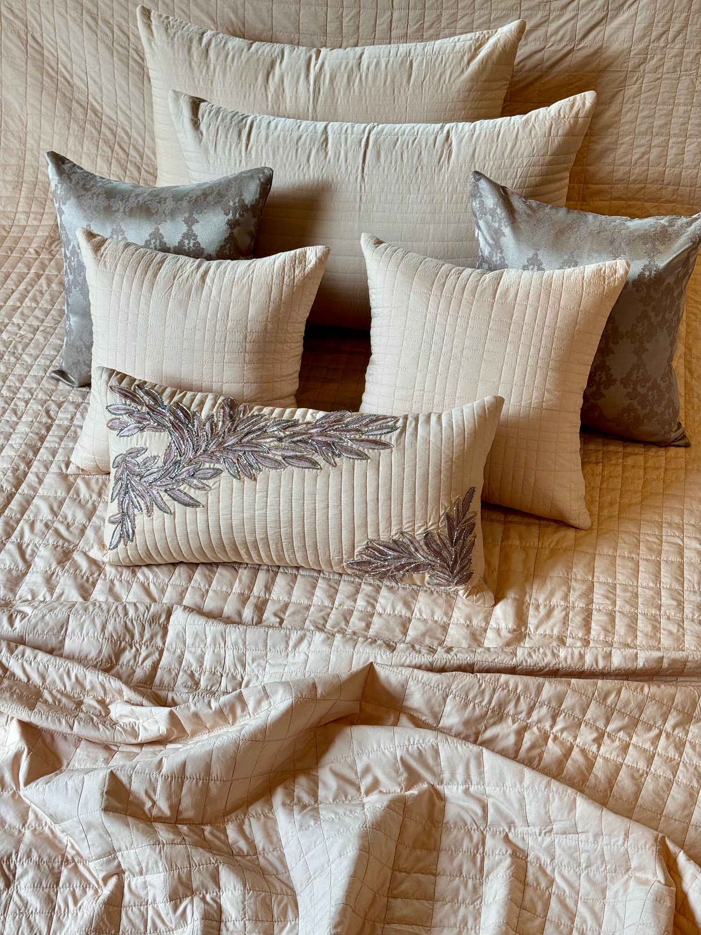 The Pastel Peach Bedding Set