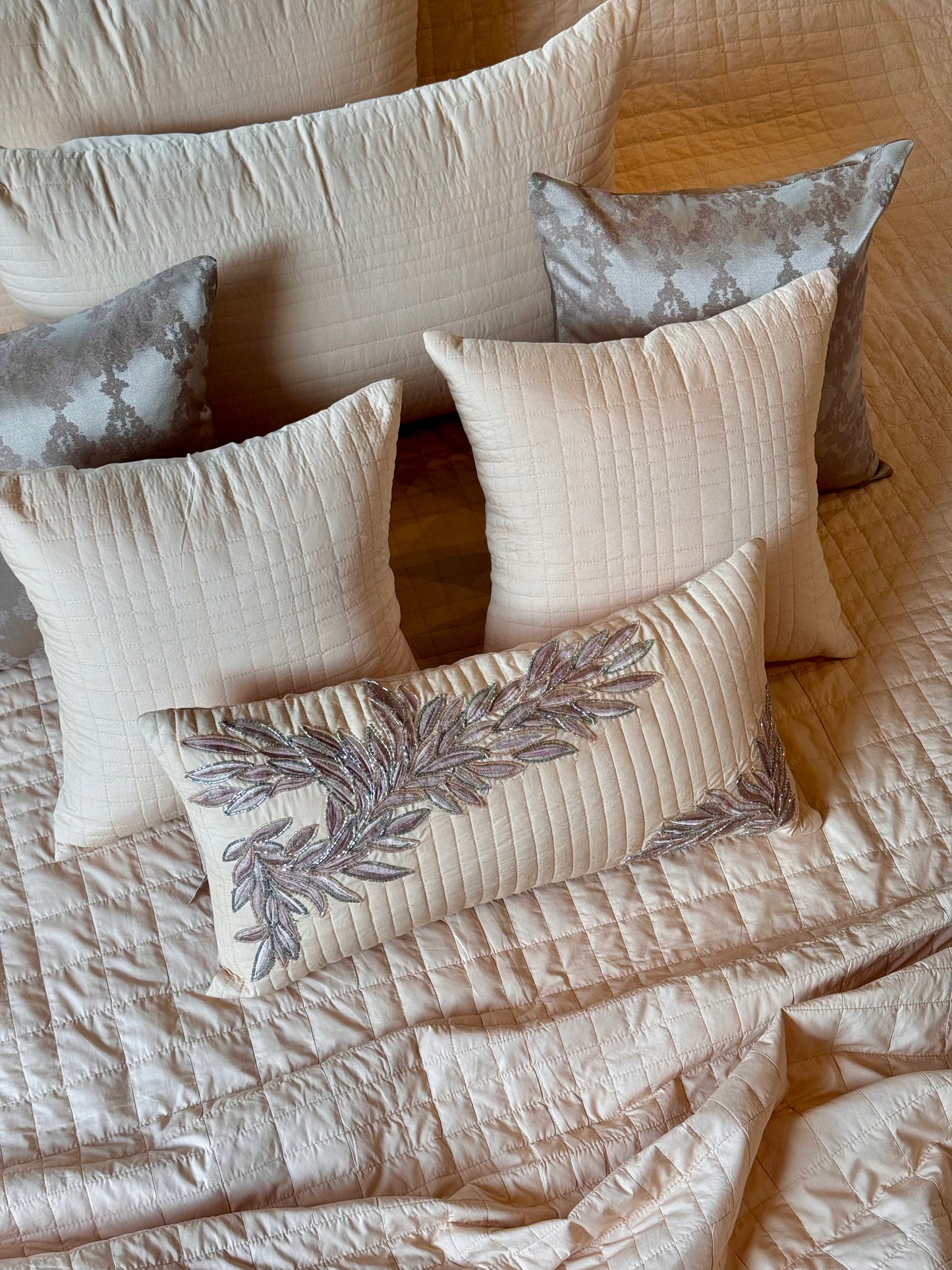 The Pastel Peach Bedding Set