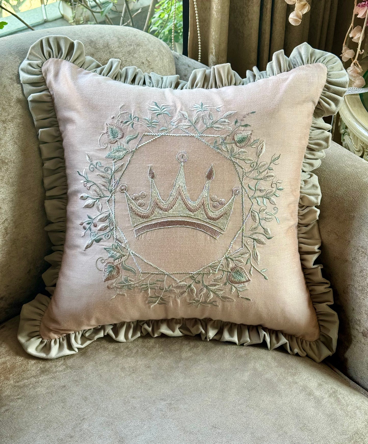 The Crown Cushion Cover