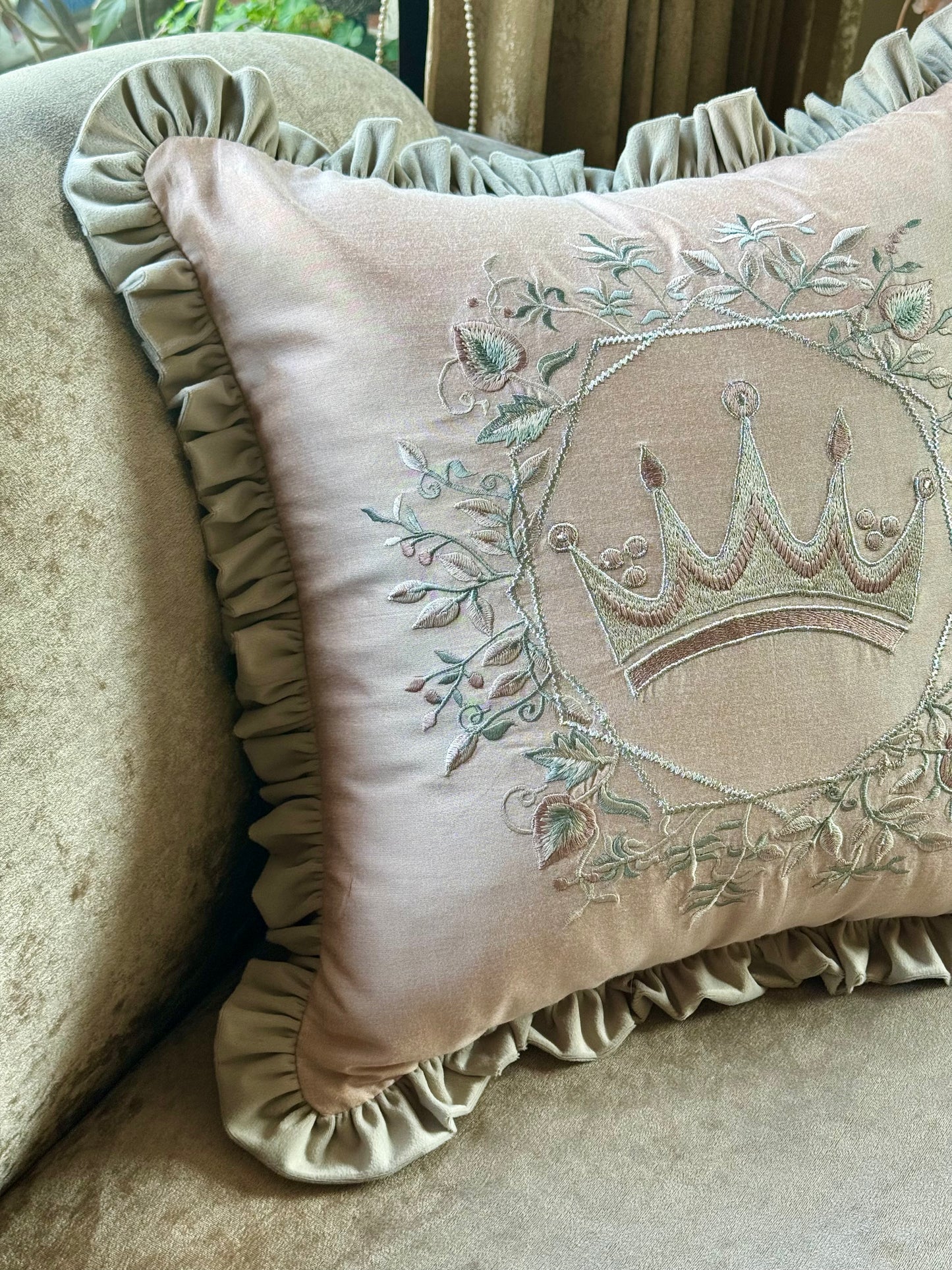 The Crown Cushion Cover