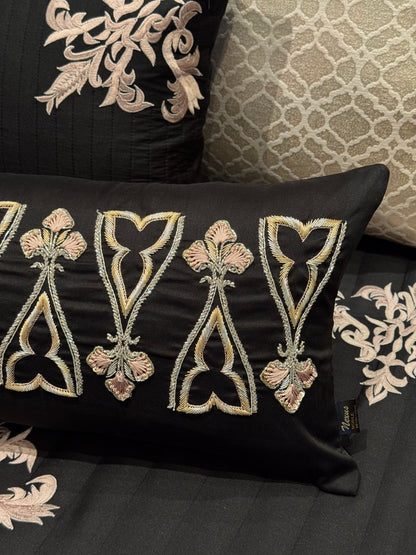 The Black Baroque Bedding Set