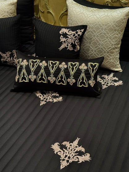 The Black Baroque Bedding Set