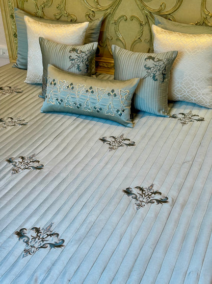 The Soft Green Baroque Bedding Set