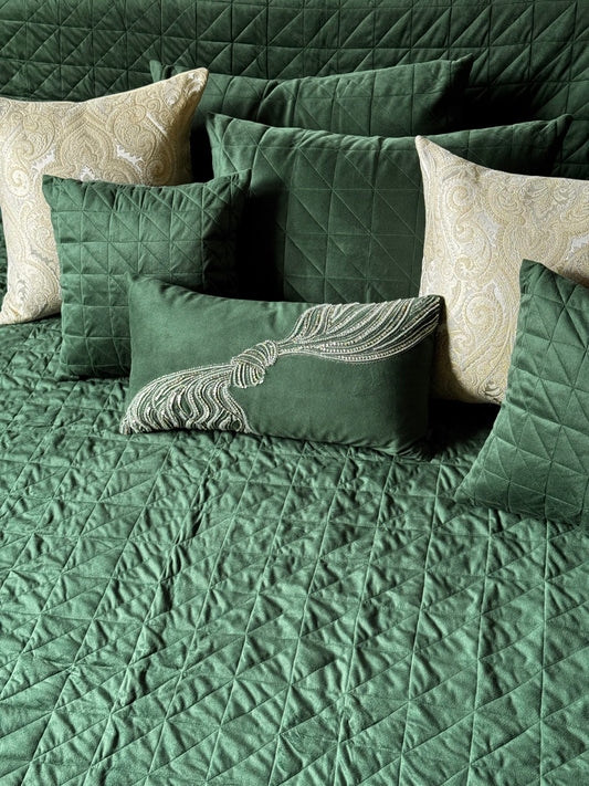 The Emerald Moonlit Bedding Set