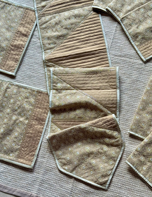 The Gold Lace Table Linen