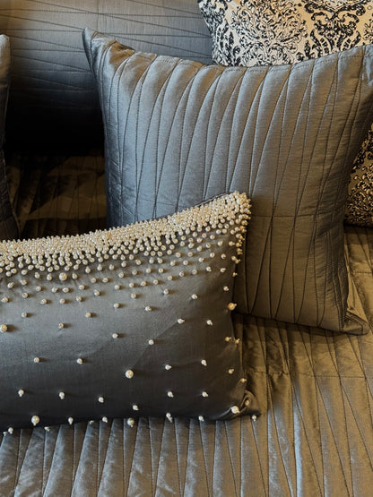 The Grey Galaxy Bedding Set
