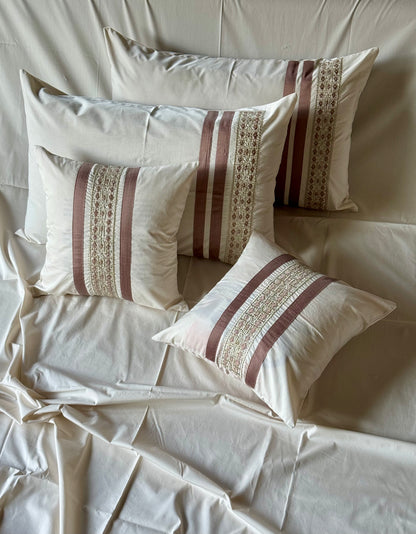 The Ivory Flint Bedsheet Set