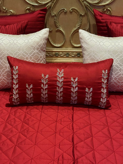 The Maroon Cloud Bedding Set