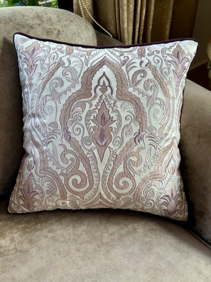 The Mauve Persian Cushion Cover