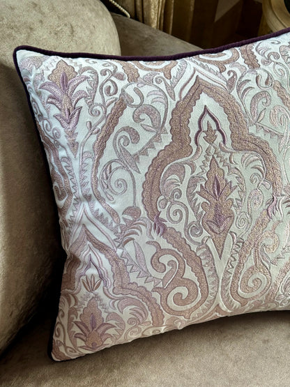 The Mauve Persian Cushion Cover