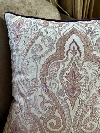 The Mauve Persian Cushion Cover