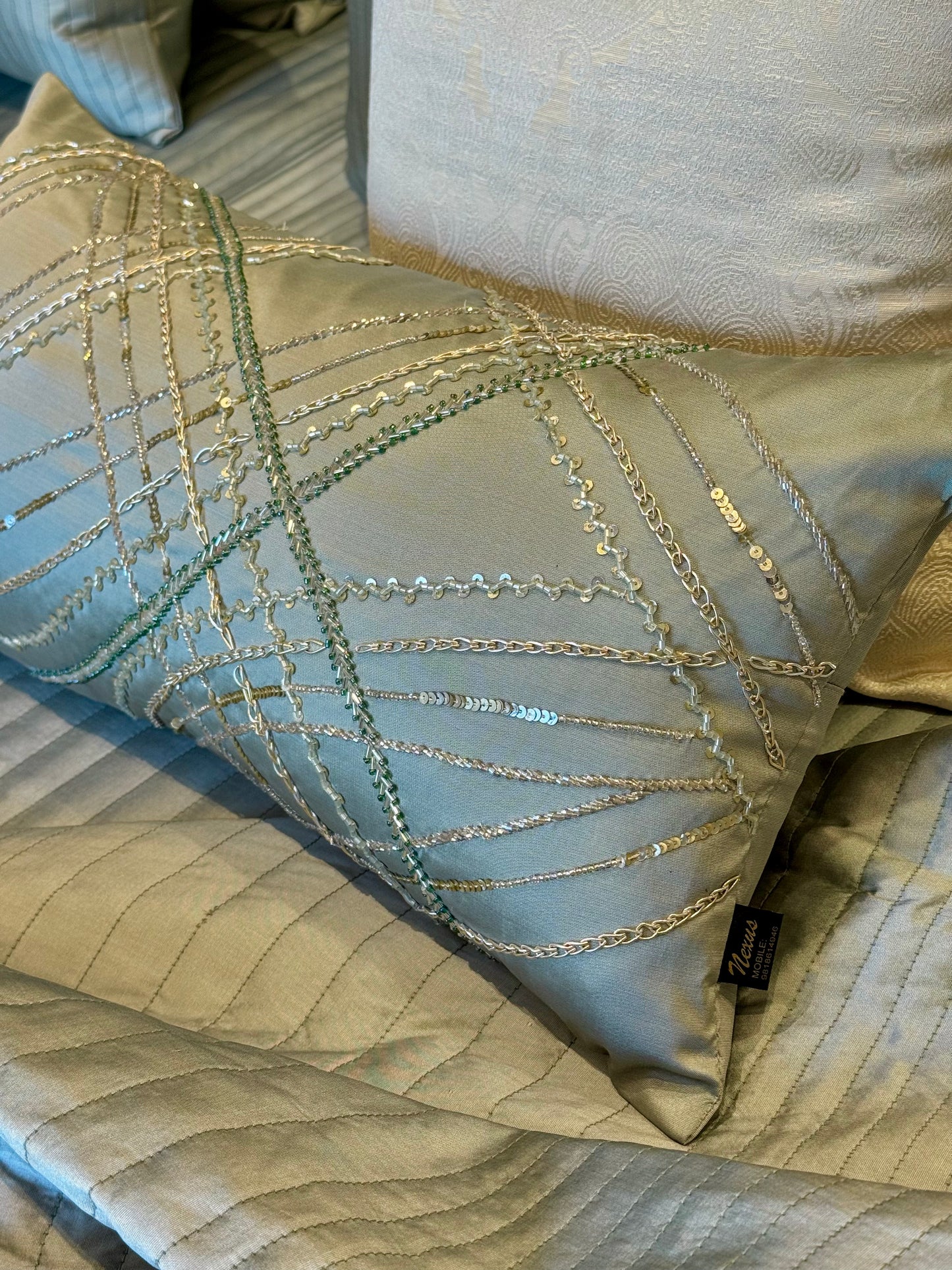 The Soft Green Aurelia Bedding Set