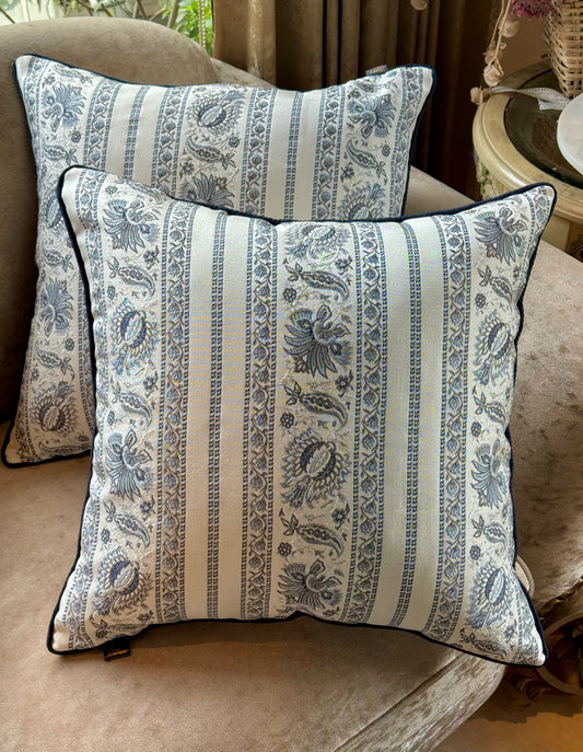 The Blue Heirloom Cushion Cover